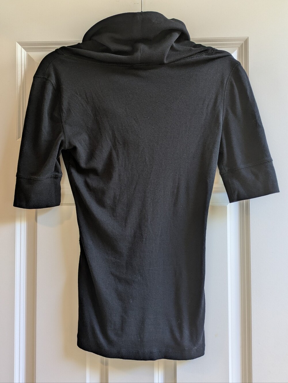 Black Cowl Neck Top - Picture 2 of 2